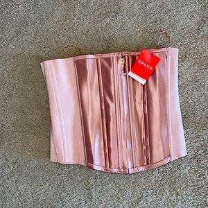 Brand NEW, untouched, SPANX CAMEO BLUSH colored Corset